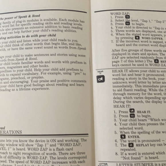 Texas Instruments Vintage Booklet Cartridge Speak & Read 1981 3rd Grade Reading - Picture 12 of 13